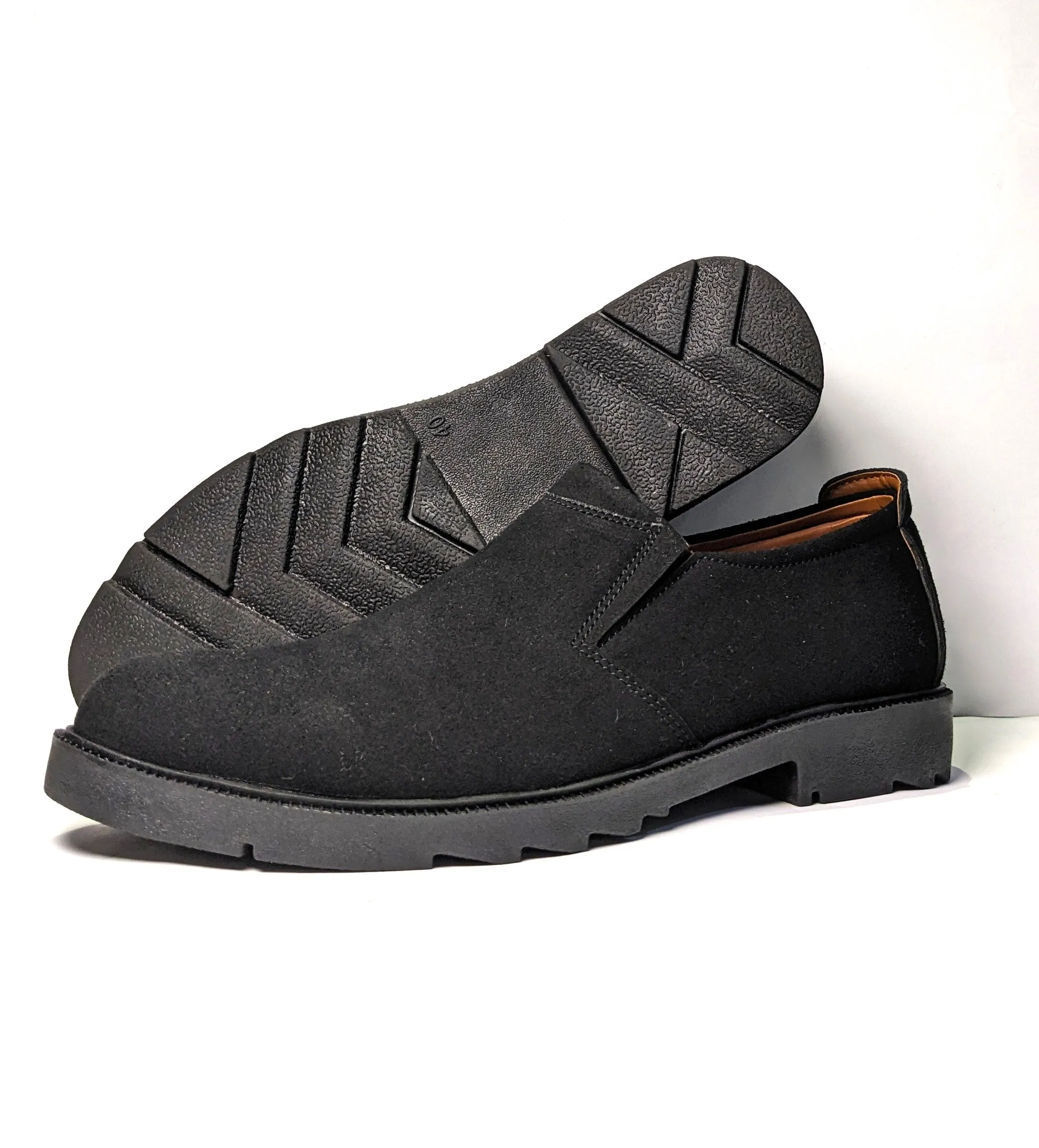 FL101-SUEDE Leather Slip-on Dress shoes