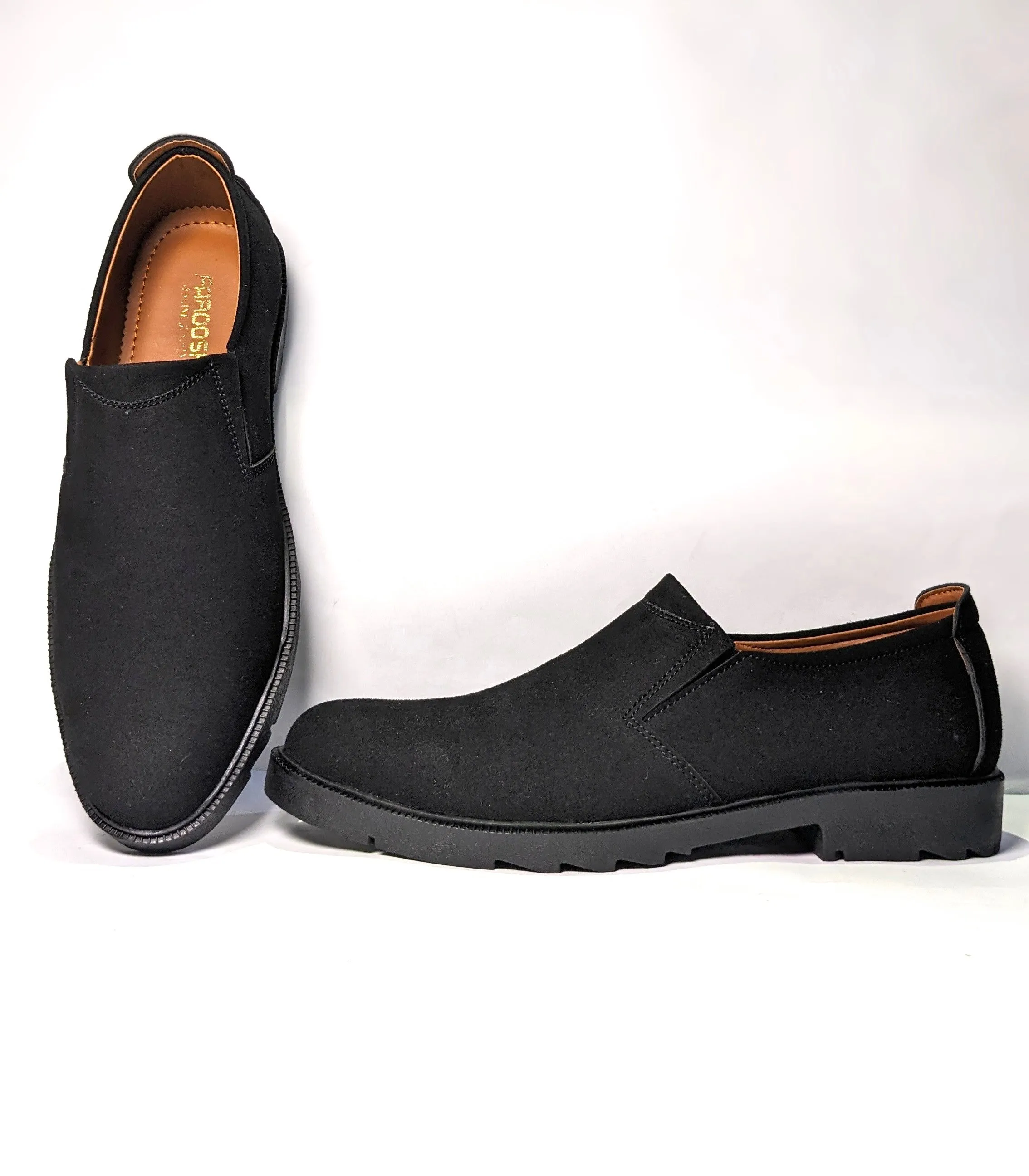 FL101-SUEDE Leather Slip-on Dress shoes