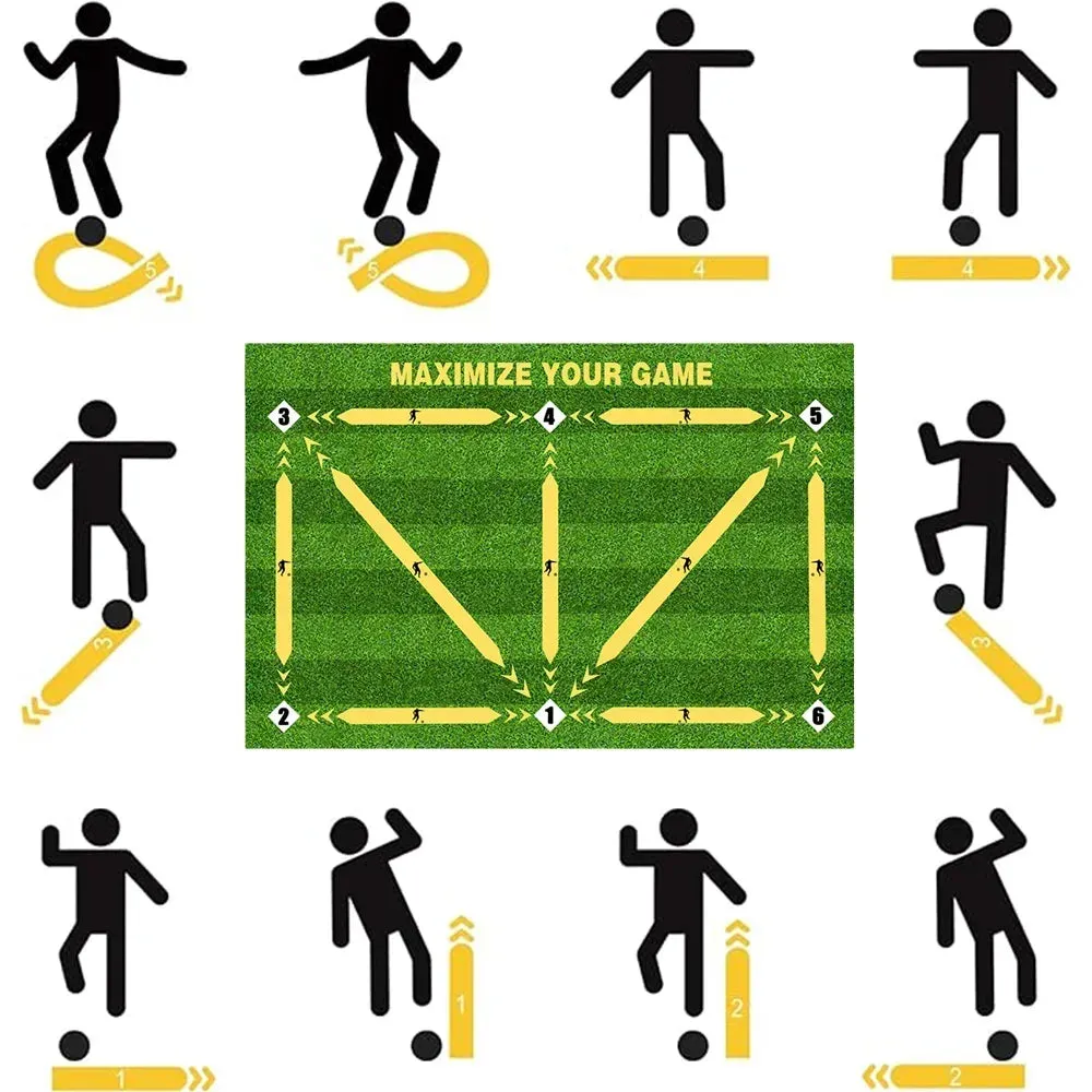 Football | Soccer Training Mat Soccer - Enhance Your Skills