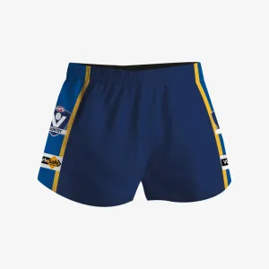 Footy Shorts - Navy/Gold/Royal