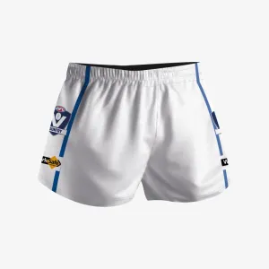 Footy Shorts - White/Royal/White