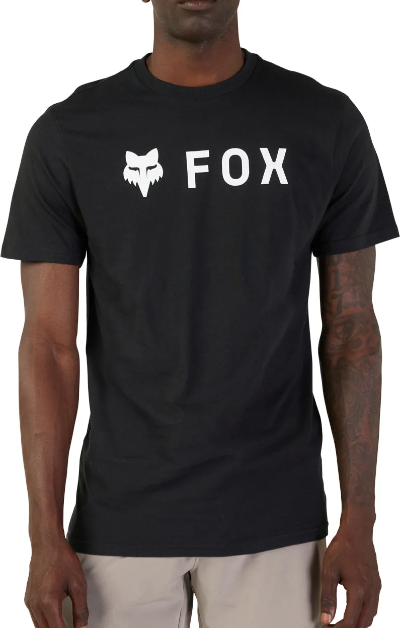 Fox Absolute Premium Short Sleeve Mens Cycling Jersey - Black