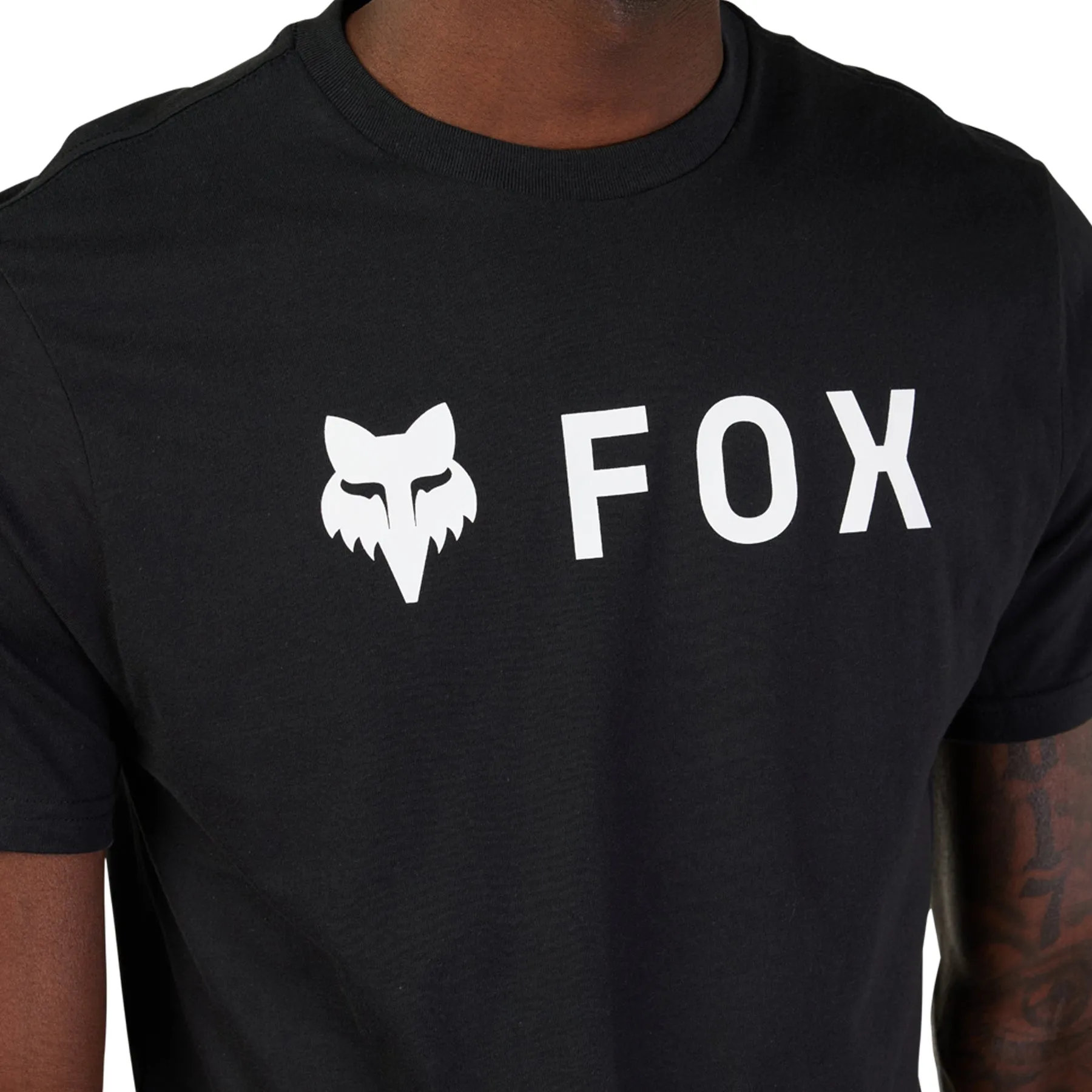 Fox Absolute Premium Short Sleeve Mens Cycling Jersey - Black