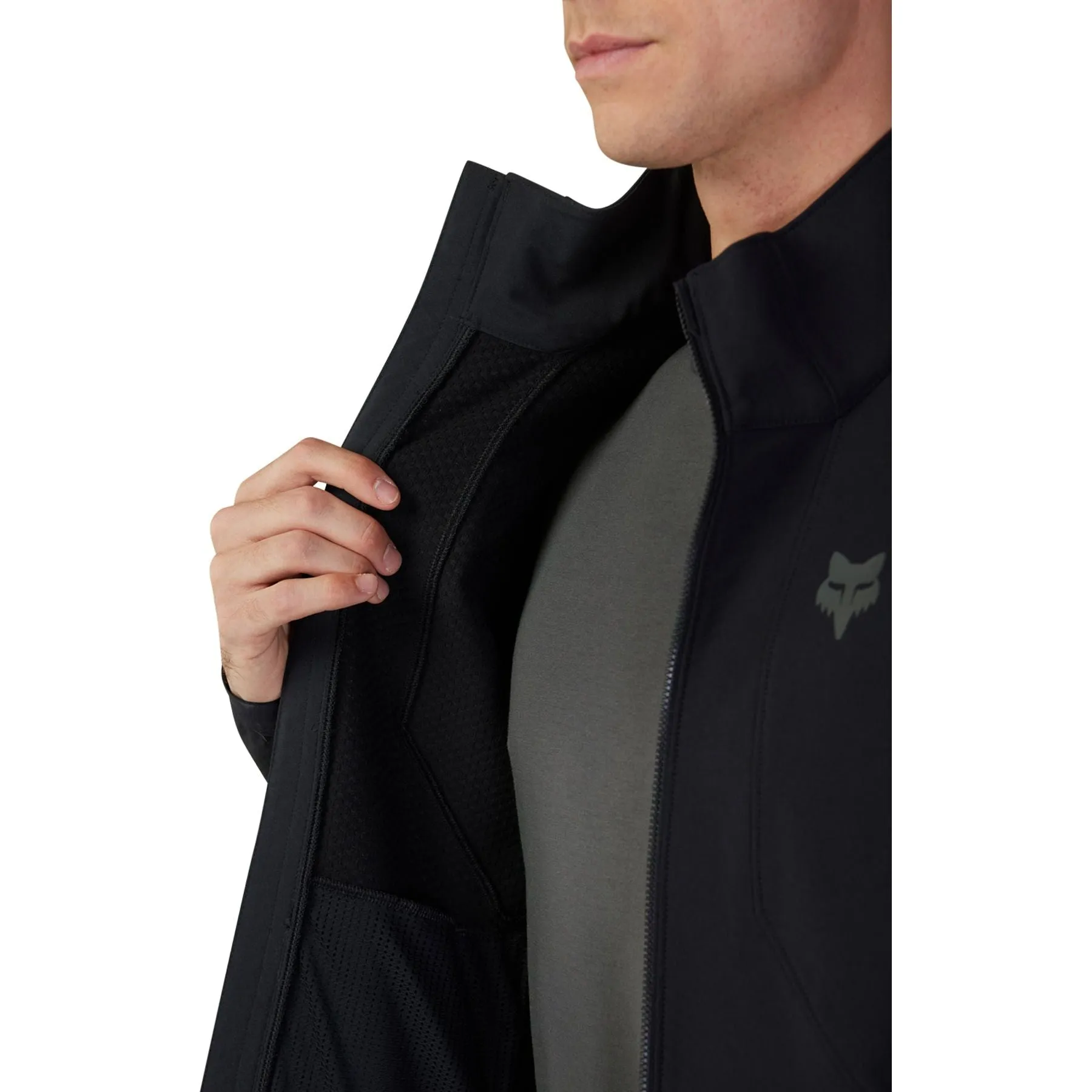 Fox Ranger Fire Mens Cycling Jacket - Black