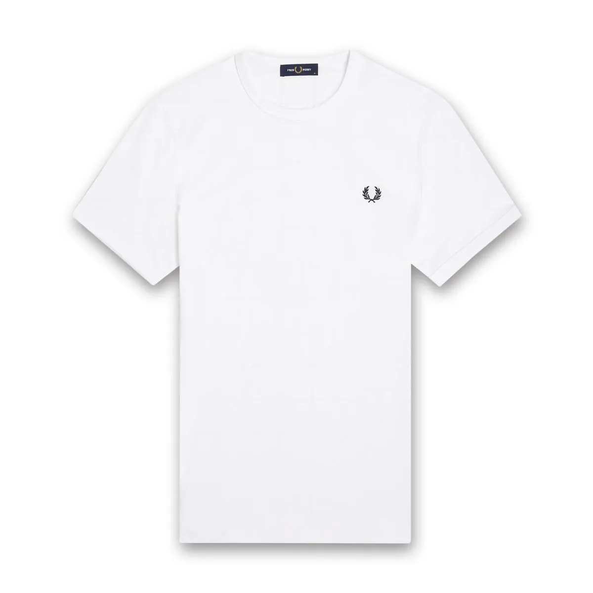 Fred Perry - Ringer T-Shirt in White