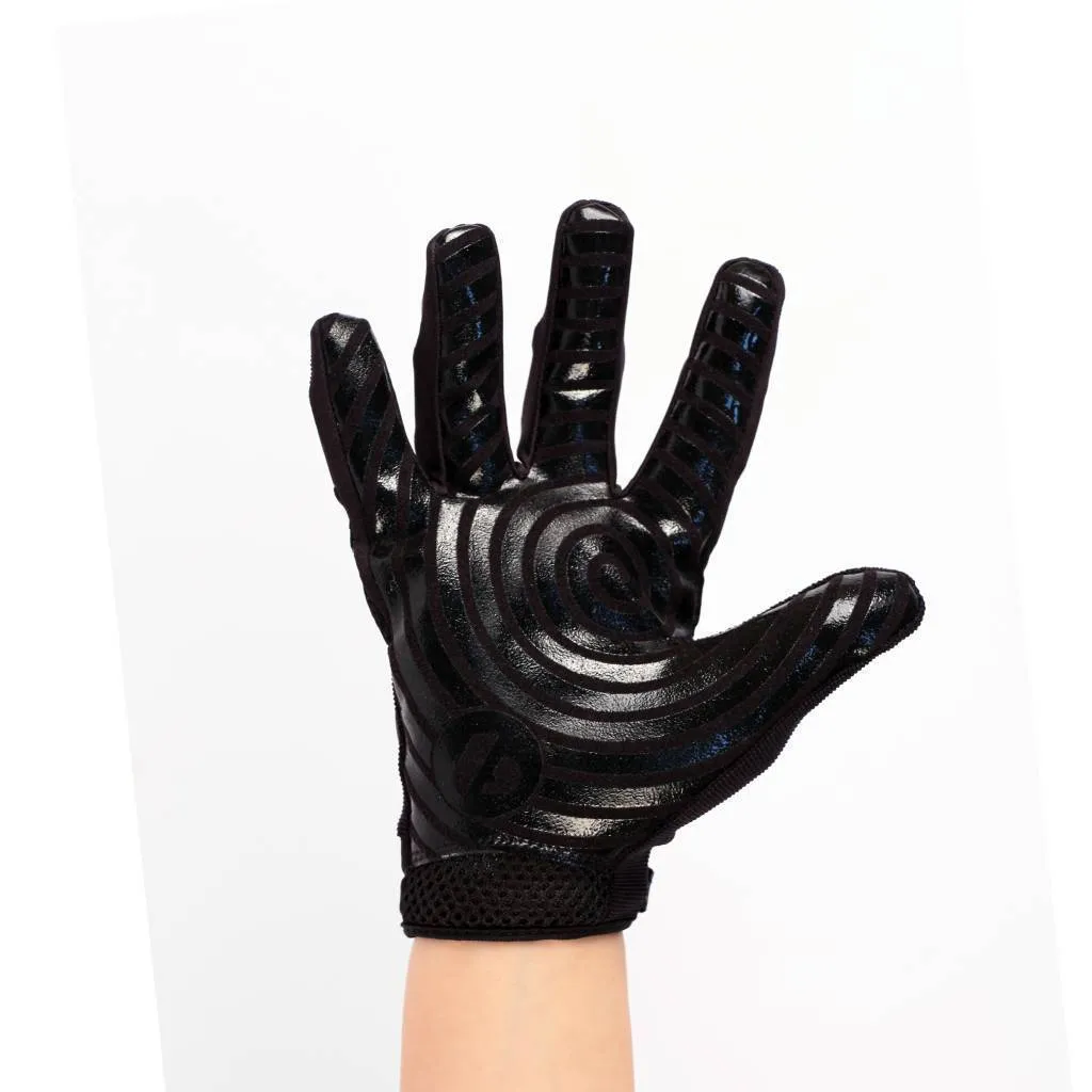 FRG-02 New generation receiver football gloves, black