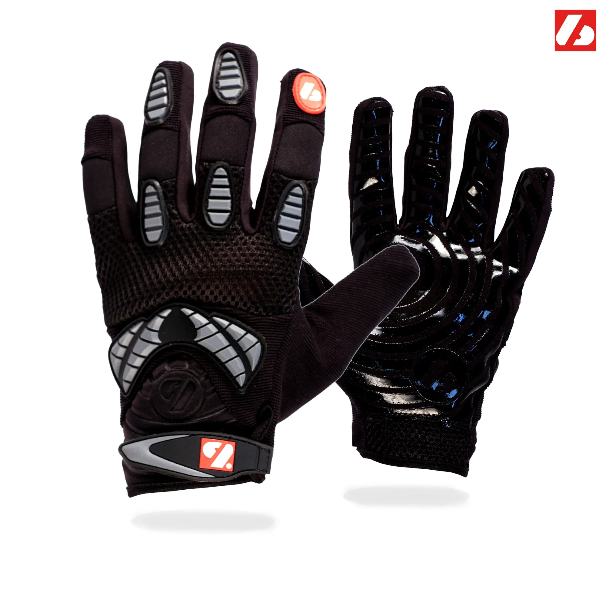 FRG-02 New generation receiver football gloves, black
