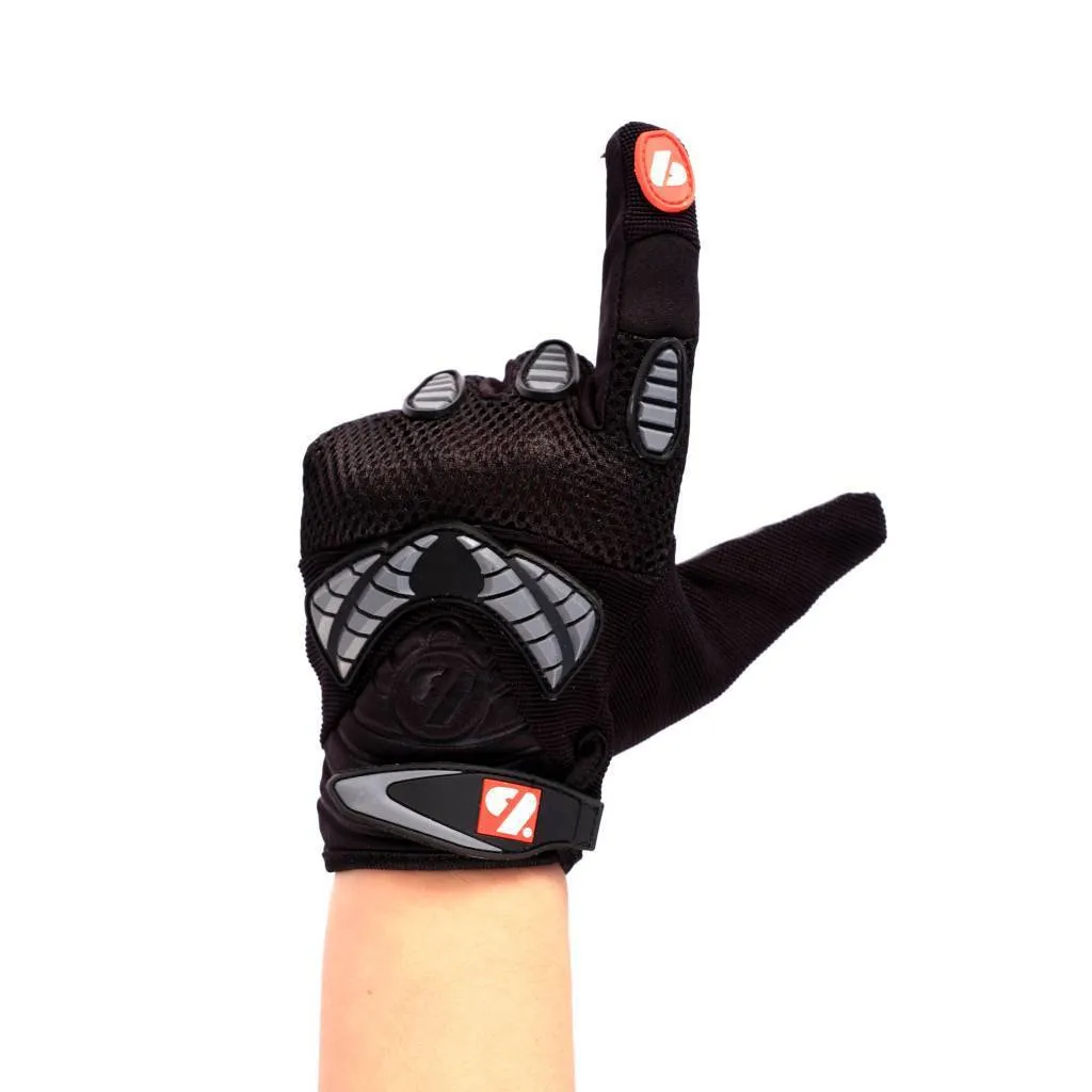 FRG-02 New generation receiver football gloves, black