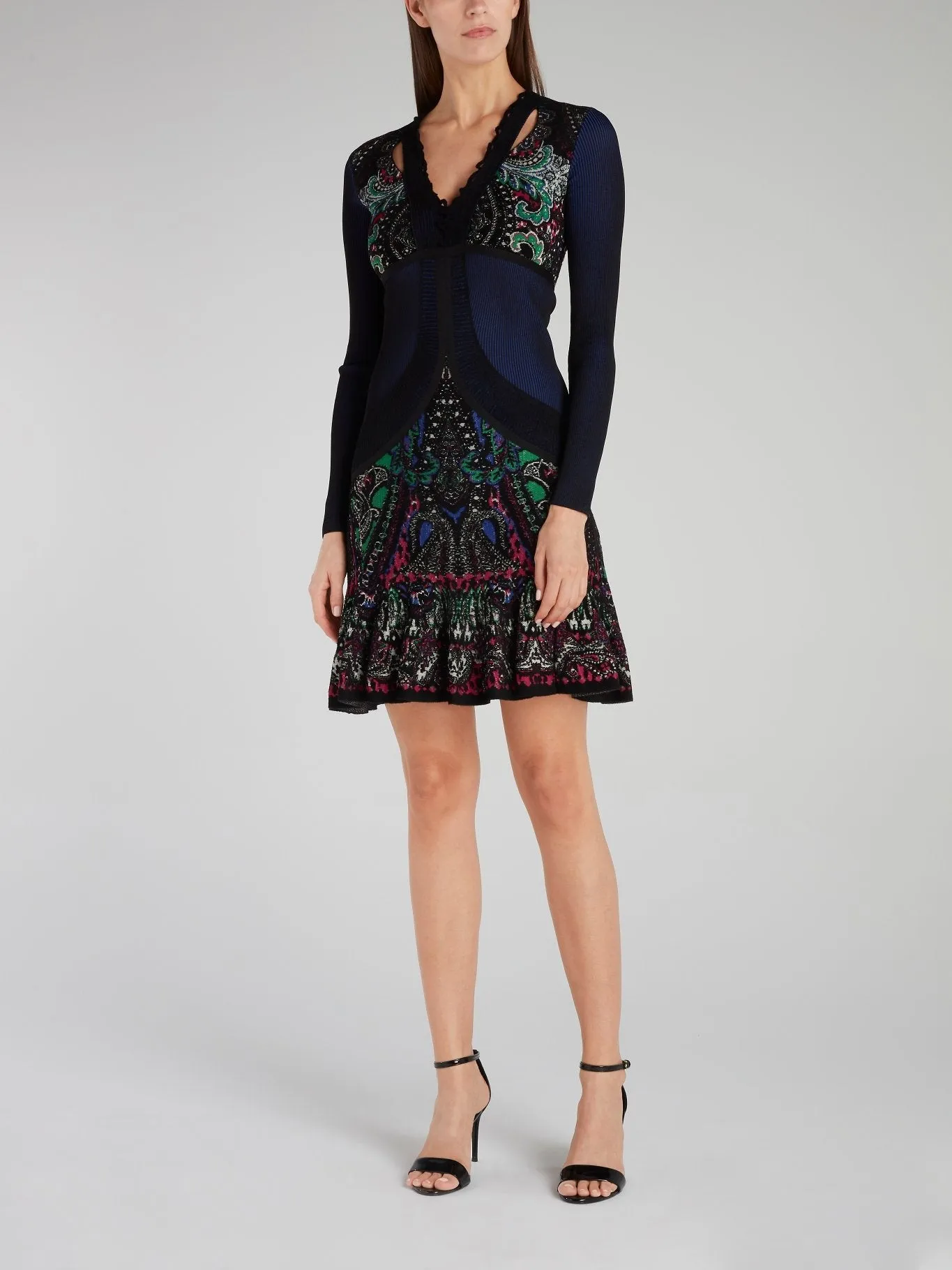 Frill Hem Mini Dress