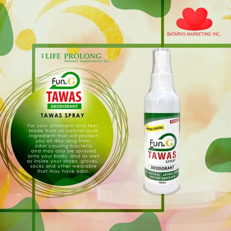 Fun.G Tawas Spray Deodorant 100ml