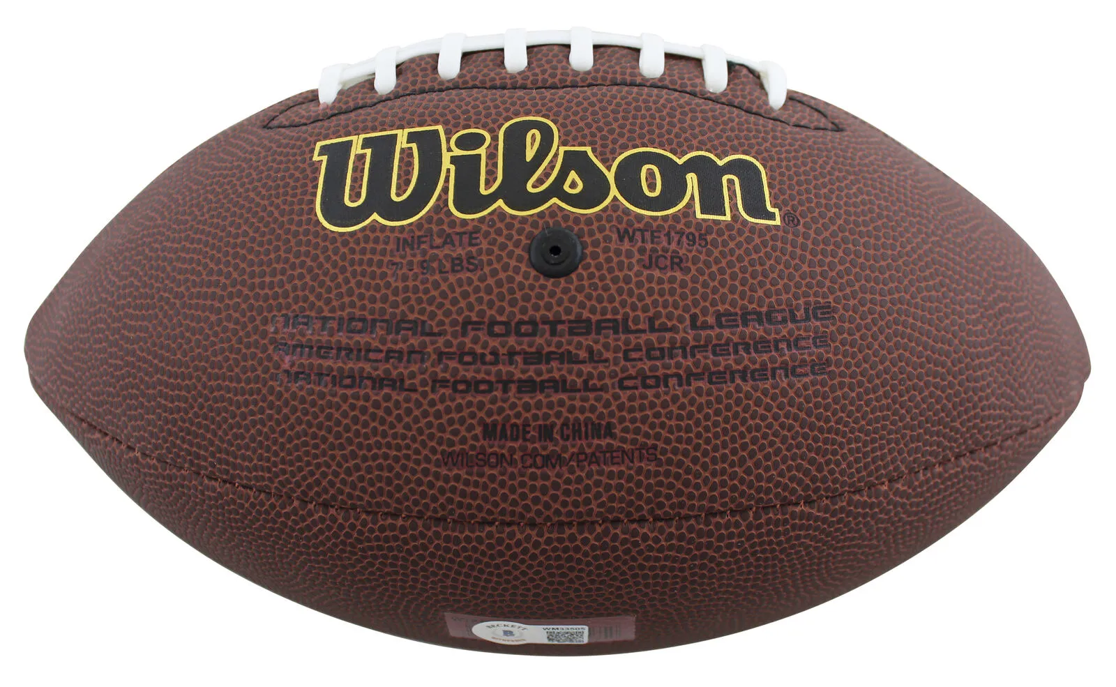 Giants Michael Strahan Authentic Signed Super Grip Nfl Football BAS Witnessed