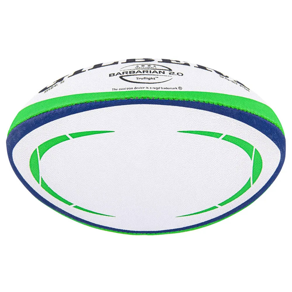 Gilbert Barbarian 2.0 Match Rugby Ball