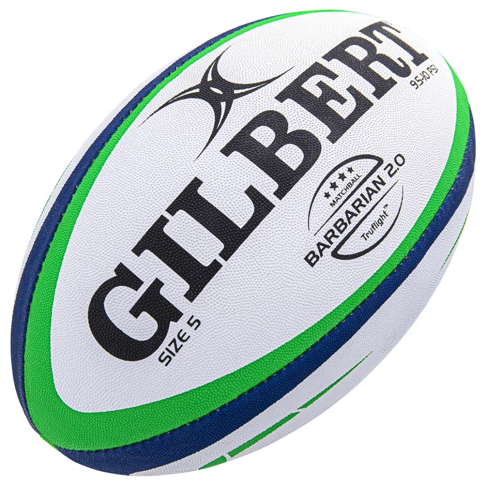 Gilbert Barbarian 2.0 Match Rugby Ball