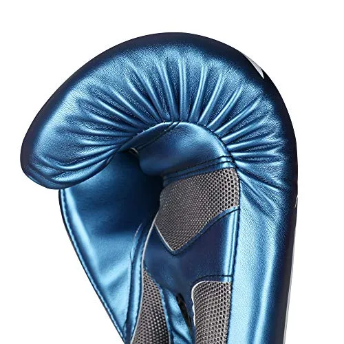 GINGPAI Boxing Gloves Men Women Kid, Kickboxing Muay Thai Fighting Gloves, Punching Heavy Bag (Blue, 6oz)