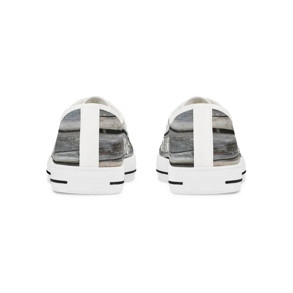 Gone Skiing - Low Top Sneakers