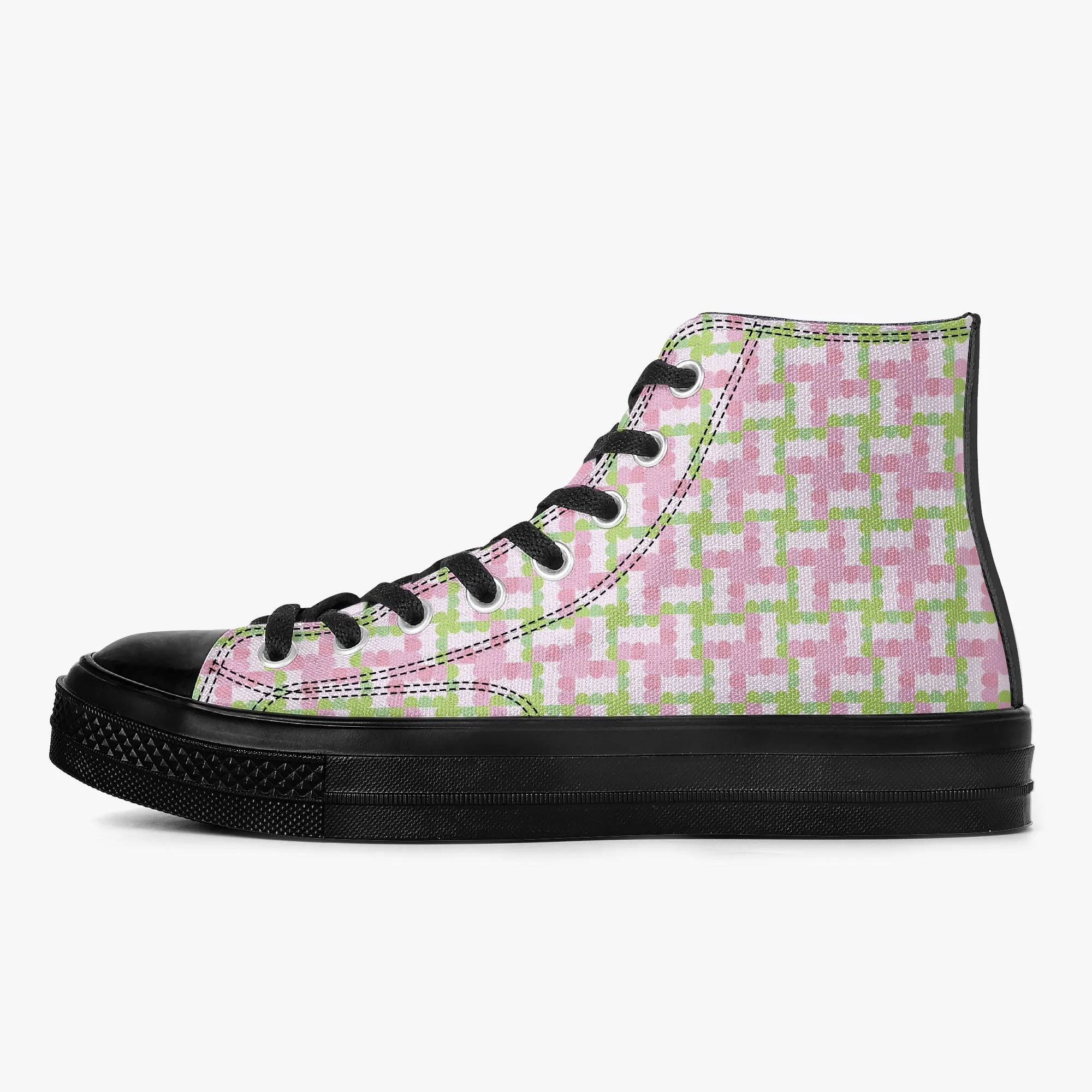 Green And Pink Rectangle