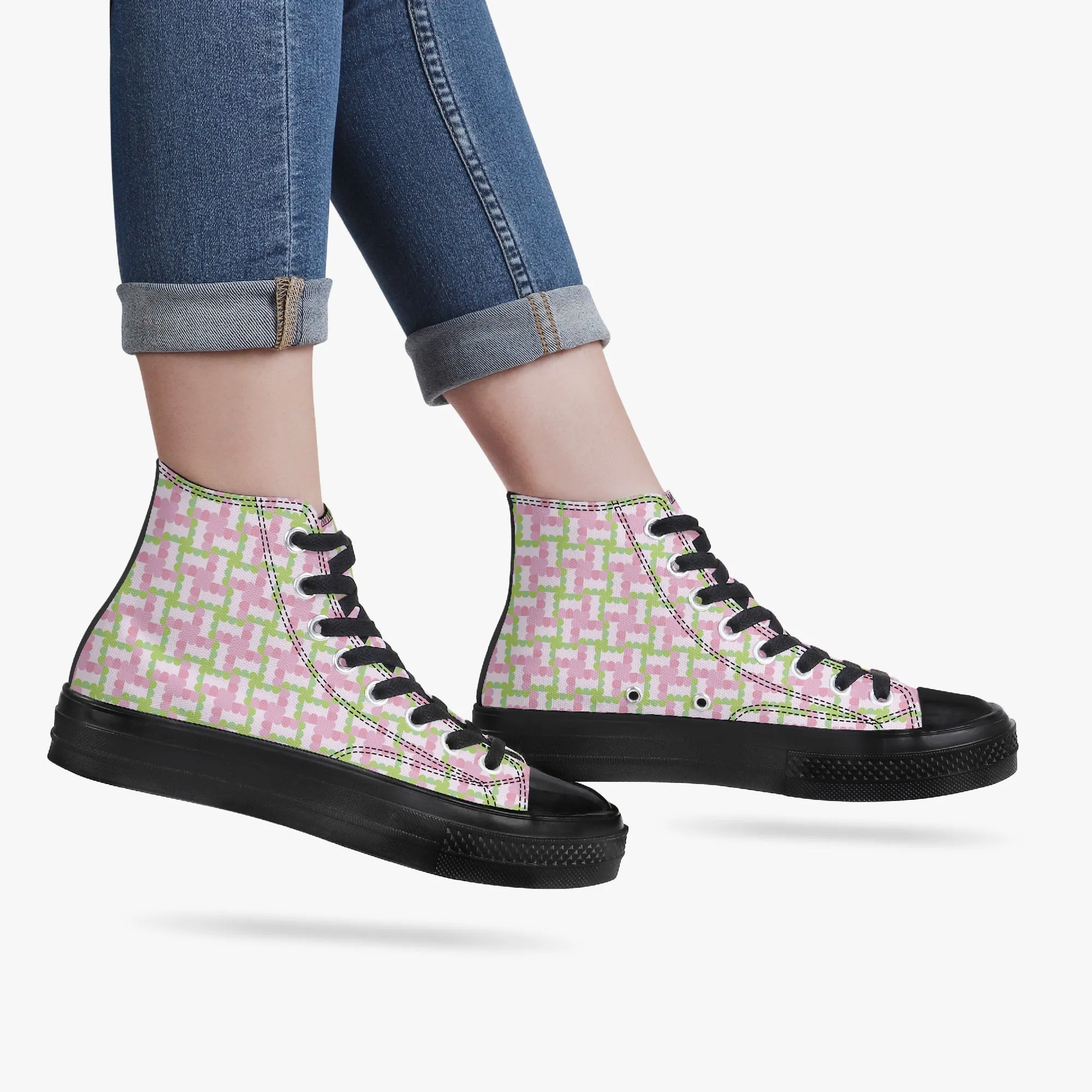 Green And Pink Rectangle
