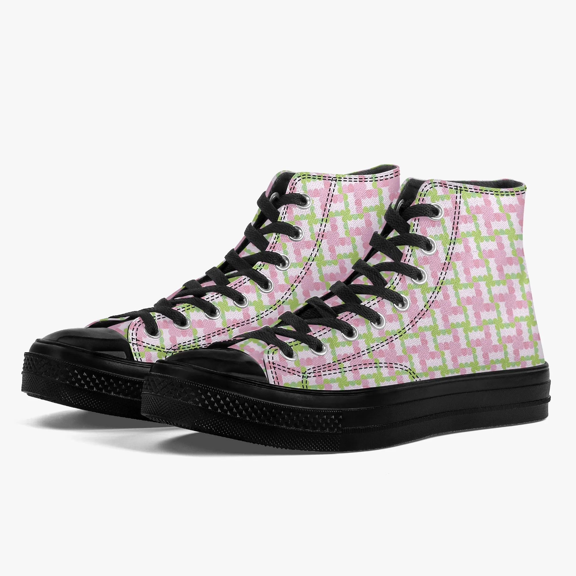 Green And Pink Rectangle