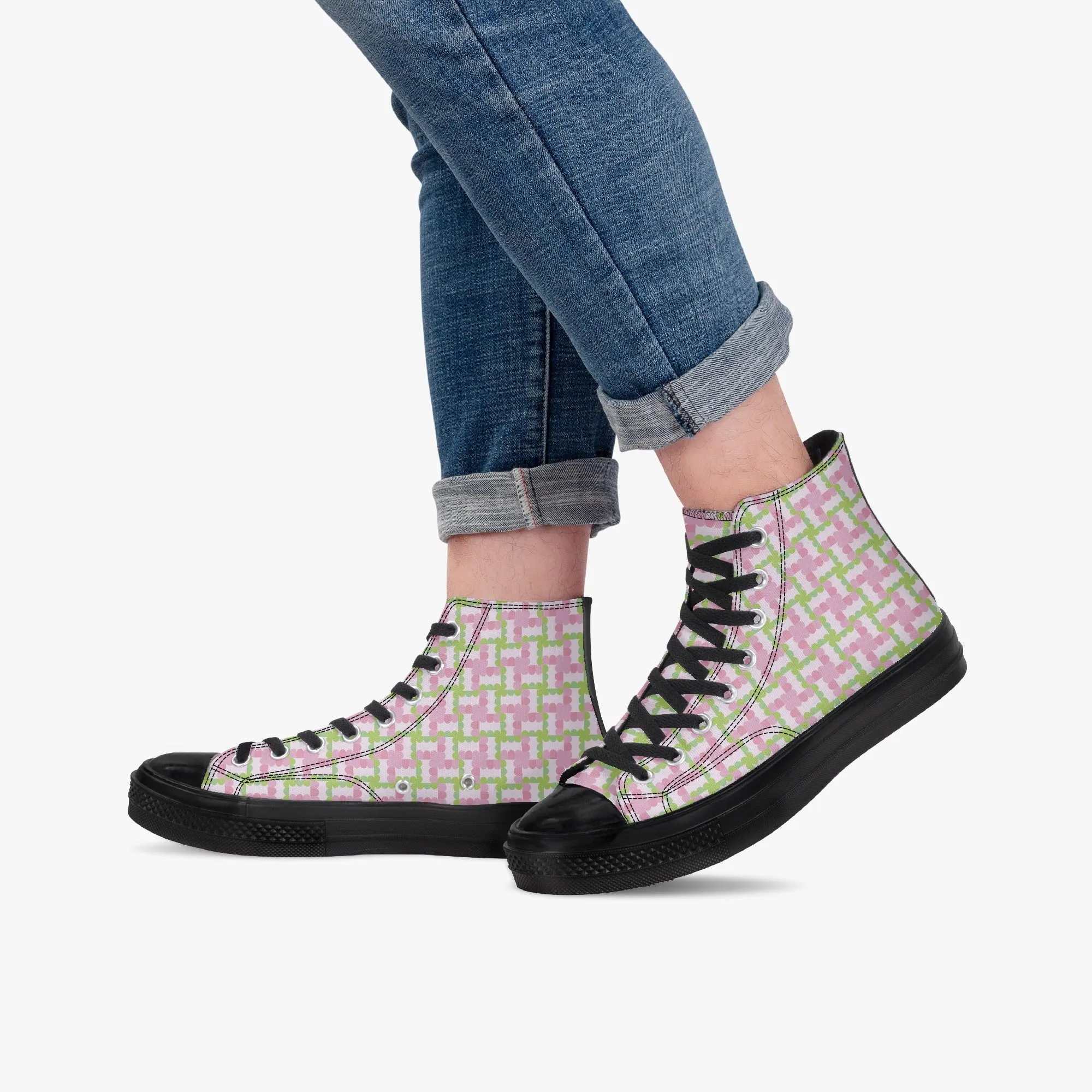 Green And Pink Rectangle