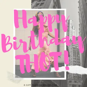Happy Birthday Thot e-Gift Card