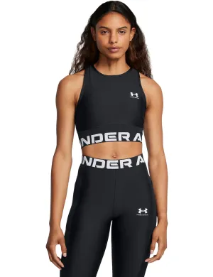 HeatGear Rib Tank - Black/White