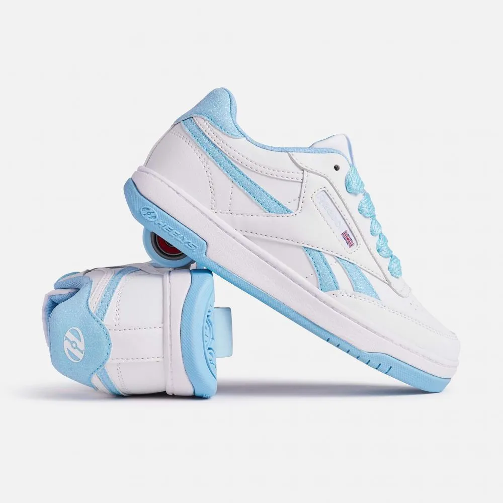 Heelys x Reebok Club C Shoes - White / Light Blue