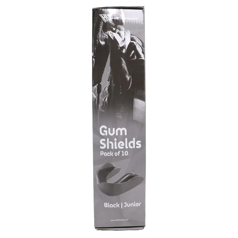 Hit Sport Mouthguards 10 Pack | Black