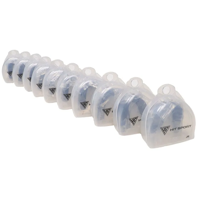Hit Sport Mouthguards 10 Pack | Black