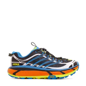 Hoka One One Men Mafate Three2 Black Diva Blue 1141572-BDVB