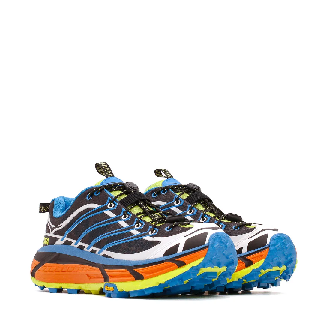 Hoka One One Men Mafate Three2 Black Diva Blue 1141572-BDVB