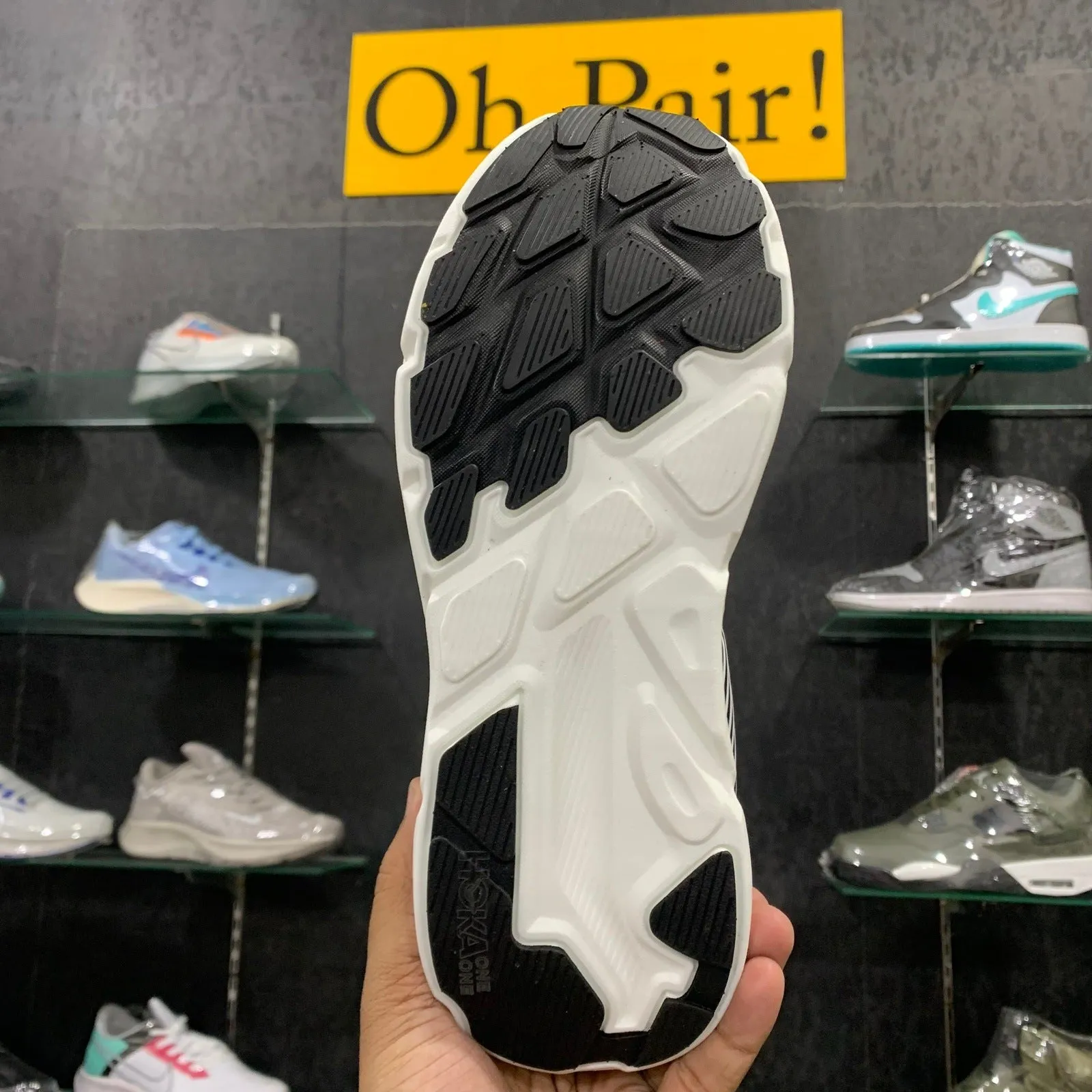 Hoka Rincon One One 2 Black White