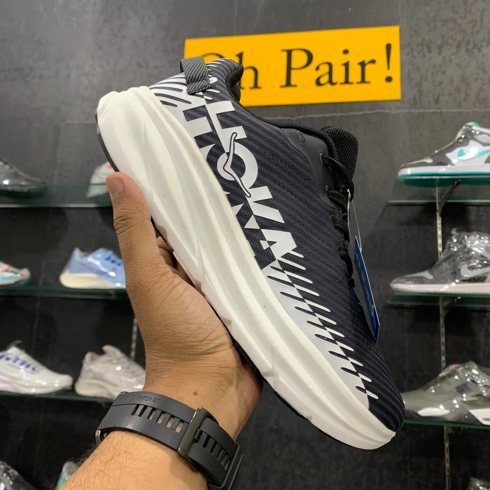 Hoka Rincon One One 2 Black White