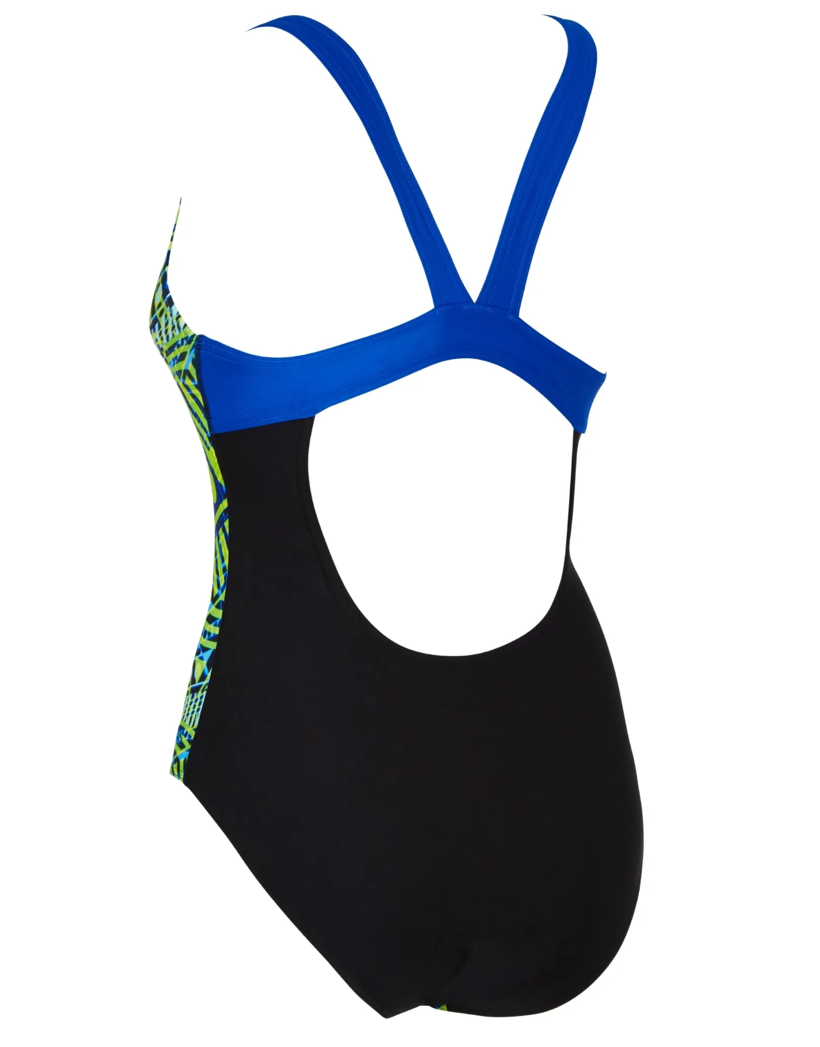 Inca Speedback Swimsuit - Green/Blue