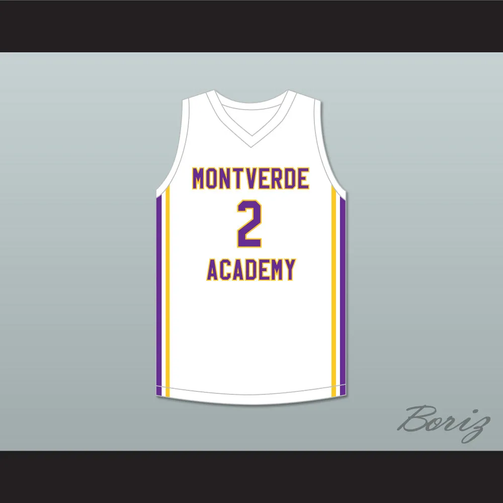 Jalen Duren 2 Montverde Academy Eagles White Basketball Jersey 1