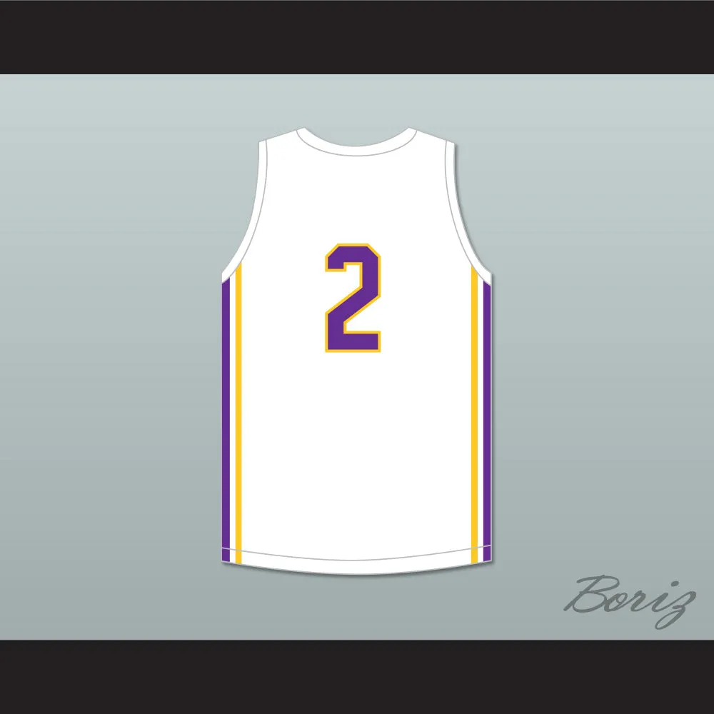 Jalen Duren 2 Montverde Academy Eagles White Basketball Jersey 1