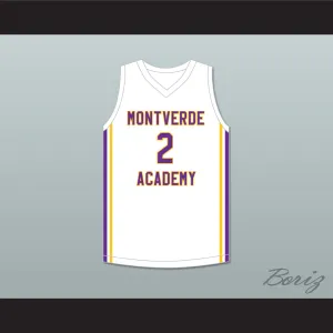 Jalen Duren 2 Montverde Academy Eagles White Basketball Jersey 1