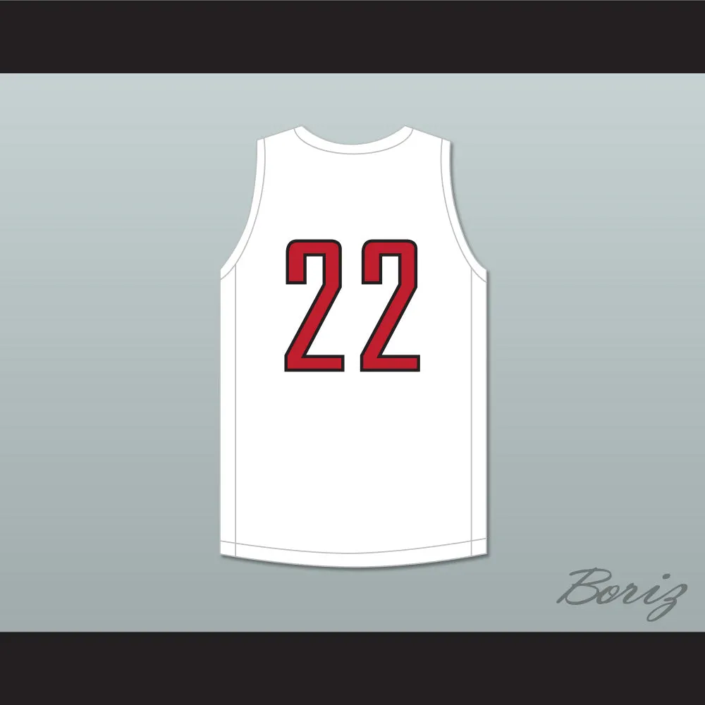 Jayson Tatum 22 Chaminade College Preparatory School Red Devils White Basketball Jersey 1