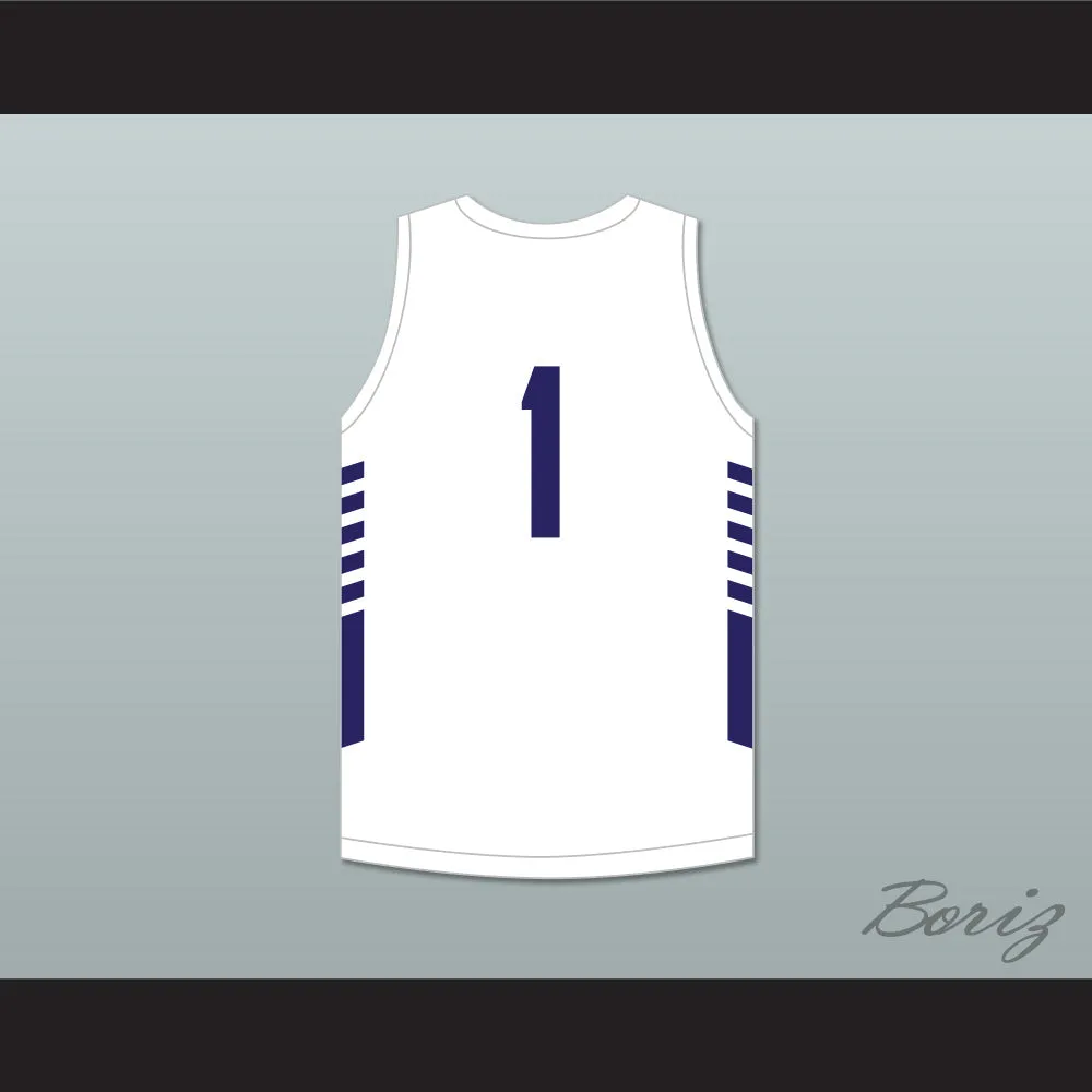 Jeremy Sochan 1 La Lumiere School Lakers White Basketball Jersey 1
