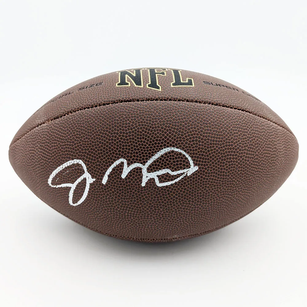 Joe Montana Autographed Wilson Super Grip Full-Size NFL Football