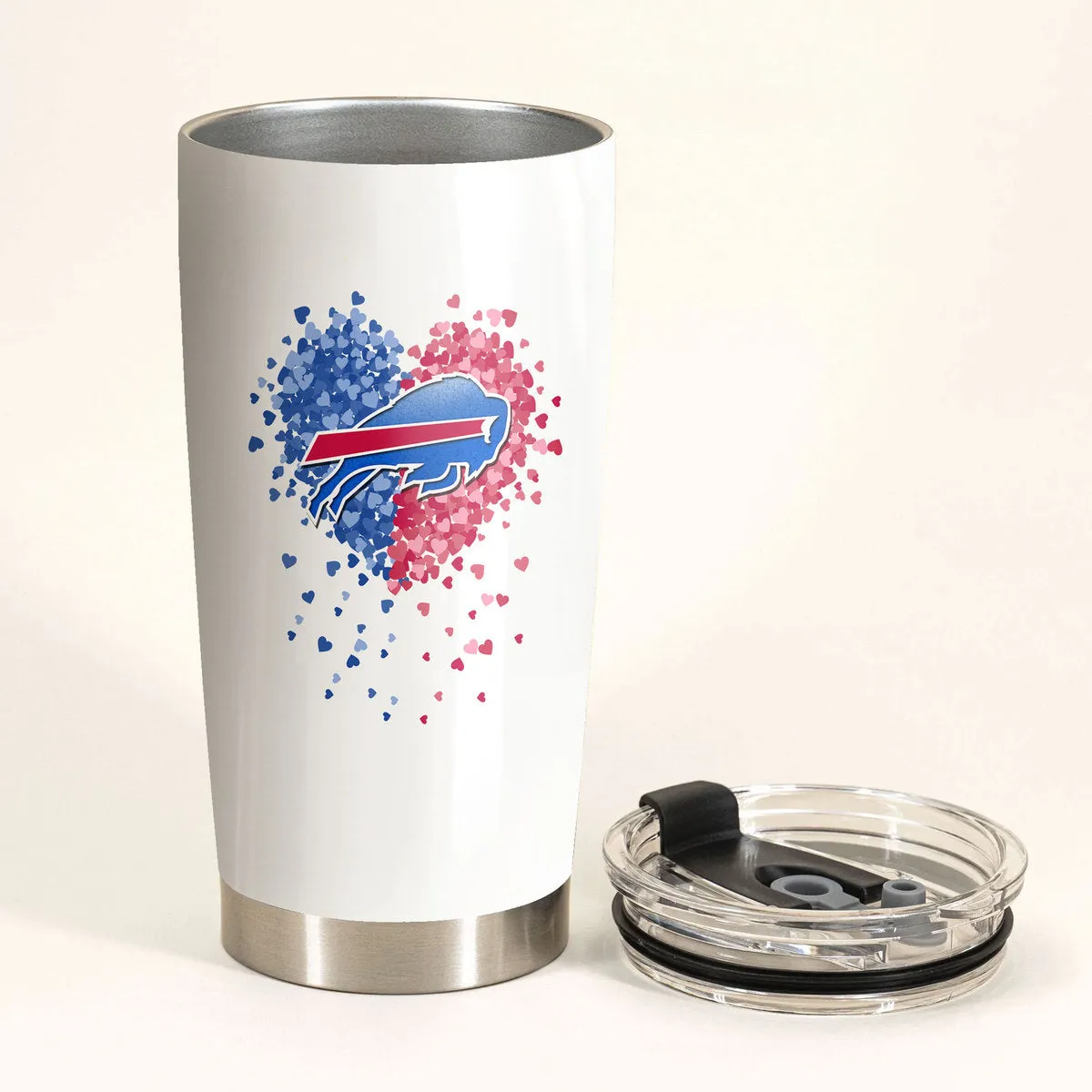 Just A Woman Who Loves Her Buffalo Football Tumbler