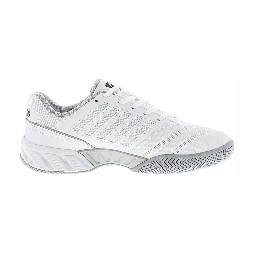 K-Swiss BigShot Light 4 Men's Tennis Shoe (White/Black)