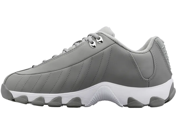 K-Swiss Men's ST329 CMF Court Shoes in Neutral Gray/Silver/White