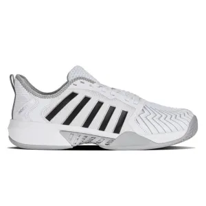 K-Swiss Pickleball Supreme Men's White & Highrise Black Court Shoes