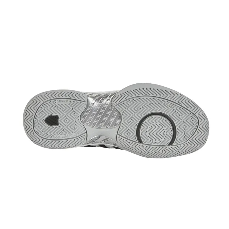 K-Swiss Pickleball Supreme Men's White & Highrise Black Court Shoes