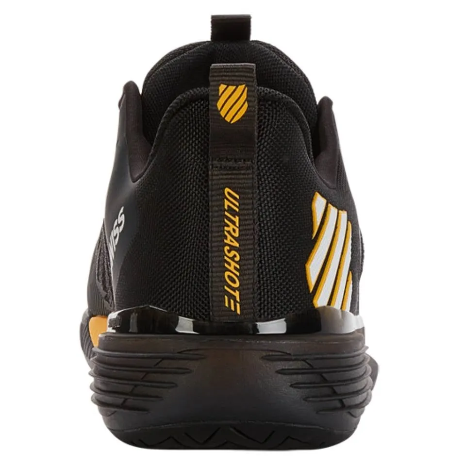 K-Swiss Ultrashot 3 Men's Tennis Shoe (Black/Yellow)