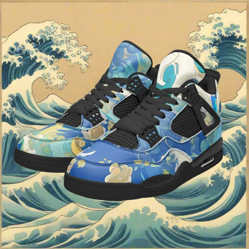 Kanagawa Waves Basketball Shoes Unisex