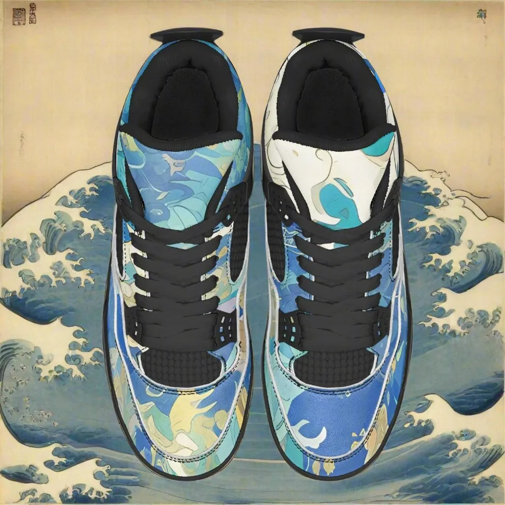 Kanagawa Waves Basketball Shoes Unisex