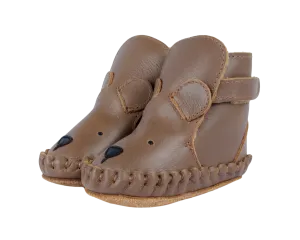 Kapi Classic Booties | Bear | Cognac Classic Leather