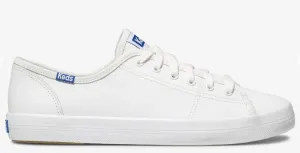 Keds Women's Kickstart Leather WH57559- White/Blue