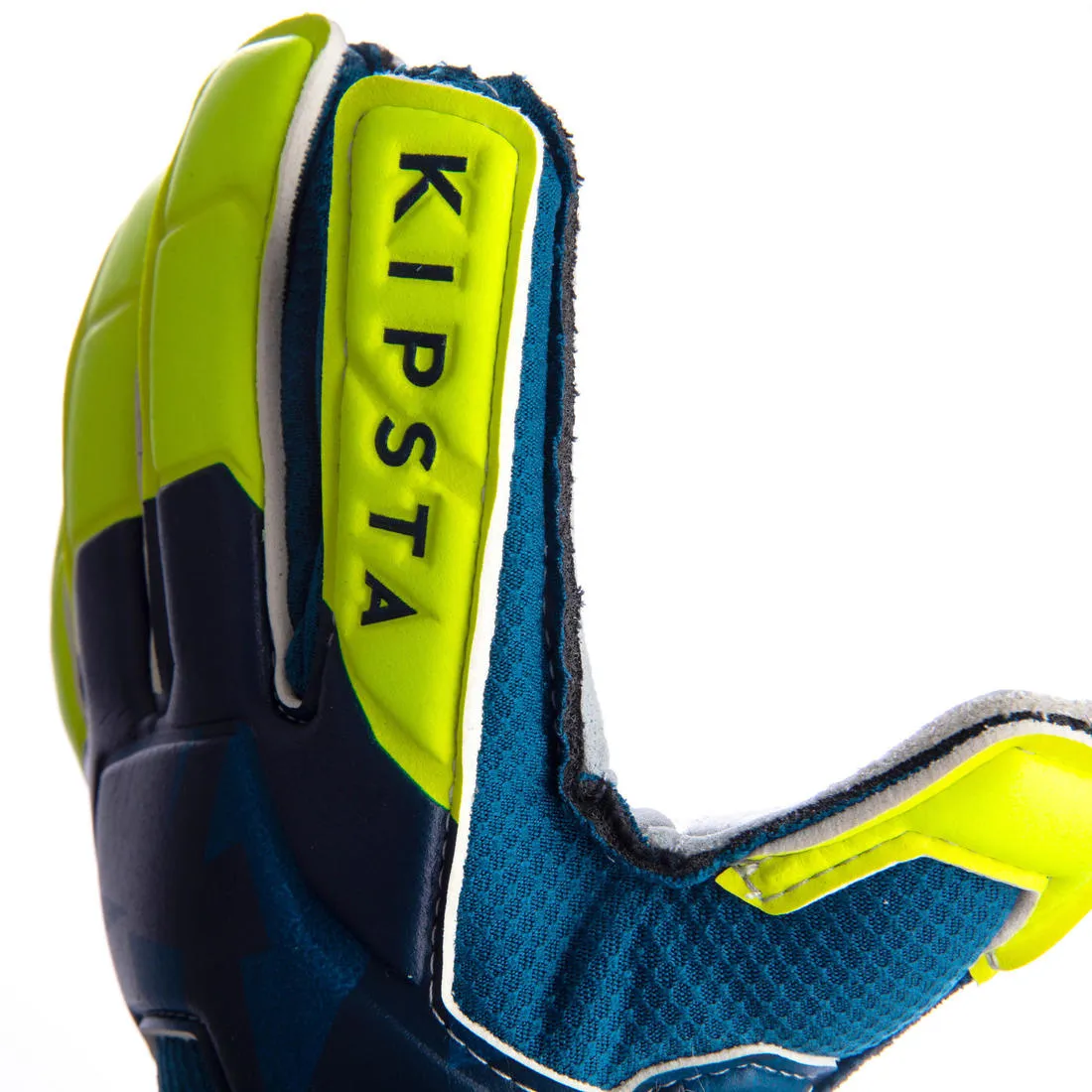 Kids' Football Goalkeeper Gloves F500 - Blue/Red